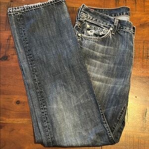 7 For All Mankind Men's Blue Jeans